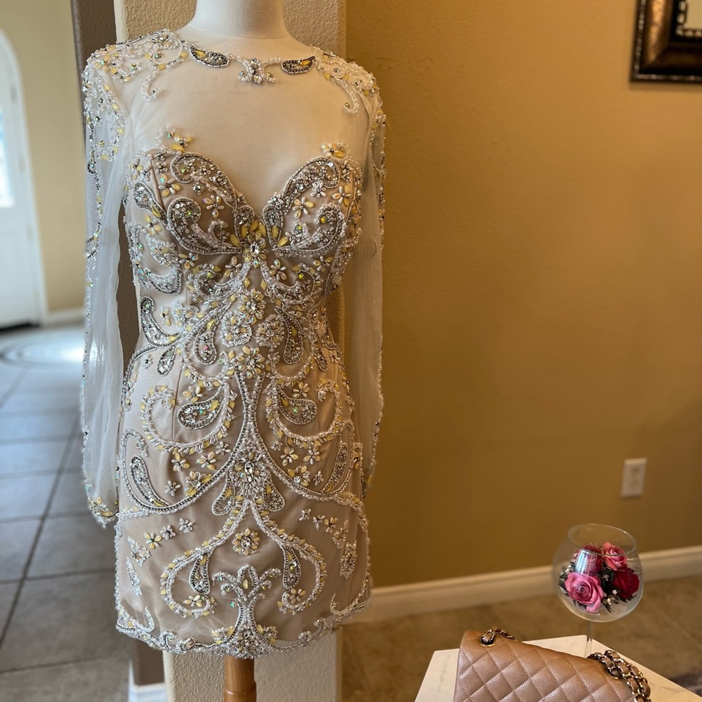 Terani Couture long sleeve